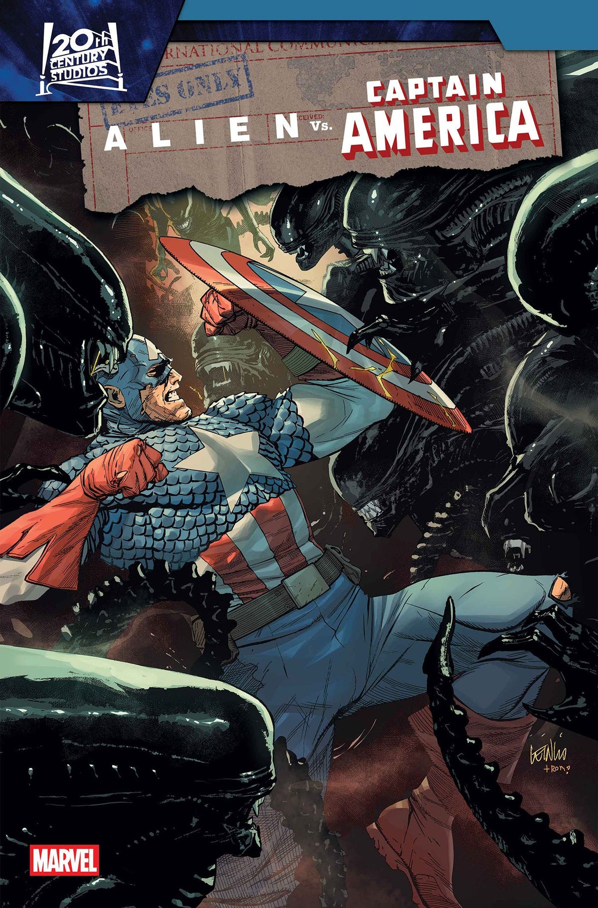 Alien Vs. Captain America #1 A Leinil Yu Frank Tieri (11/05/2025) Marvel