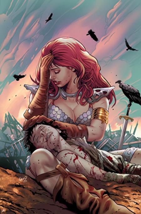 Sonja Reborn #4 G 1:10 Greg Land Virgin Variant (12/17/2025) Dynamite