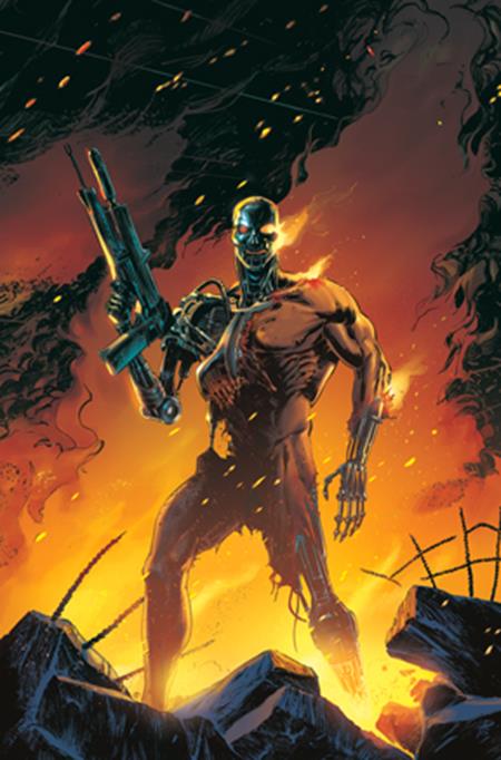 Terminator Metal #2 F 1:10 Paolo Antiga Virgin Variant (11/19/2025) Dynamite