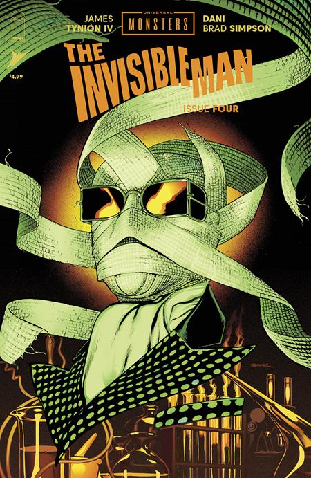 Universal Monsters The Invisible Man #4 (Of 4) B Ryan Sook Variant (11/26/2025) Image