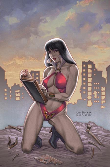 Vampirella Armageddon #5 G 1:10 Joseph Michael Linsner Virgin Variant (11/19/2025) Dynamite