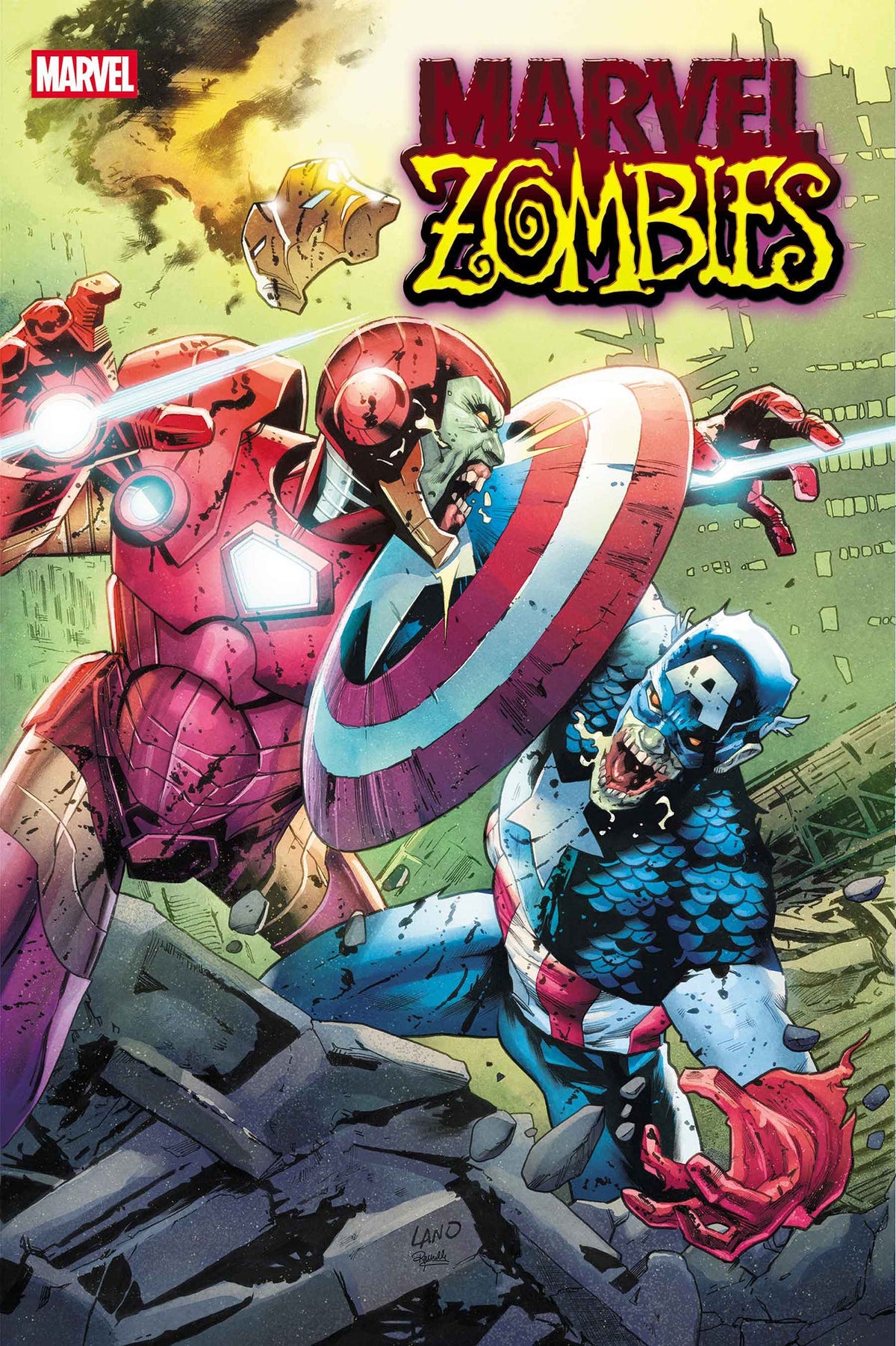 Marvel Zombies Red Band #4 A Greg Land Ethan Parker [Polybagged] (12/31/2025) Marvel