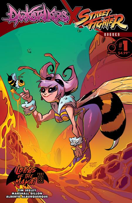 Darkstalkers X Street Fighter Rogues #1 (One Shot) B Brett Bean Variant (01/14/2026) Udon