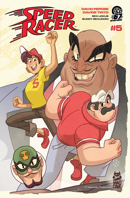Speed Racer #5 B Sean Galloway Retro Manga Variant (12/03/2025) Mad Cave