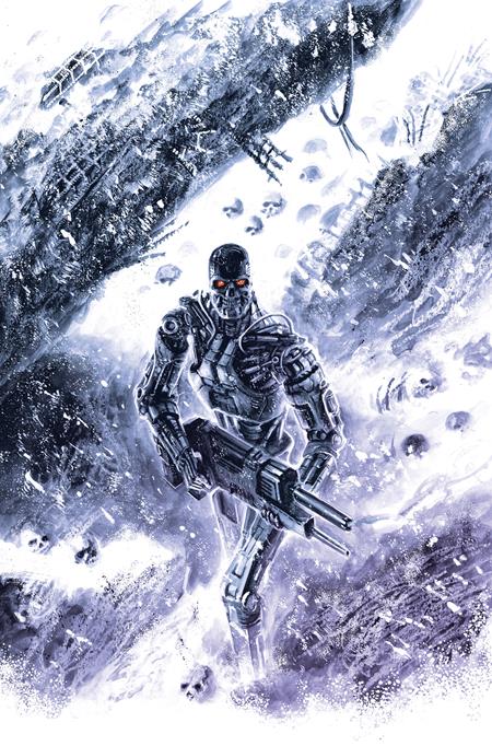 Terminator Santa Claus Is Coming To Town #1 (One Shot) H 1:20 Francesco Biagini Virgin Variant (12/03/2025) Dynamite