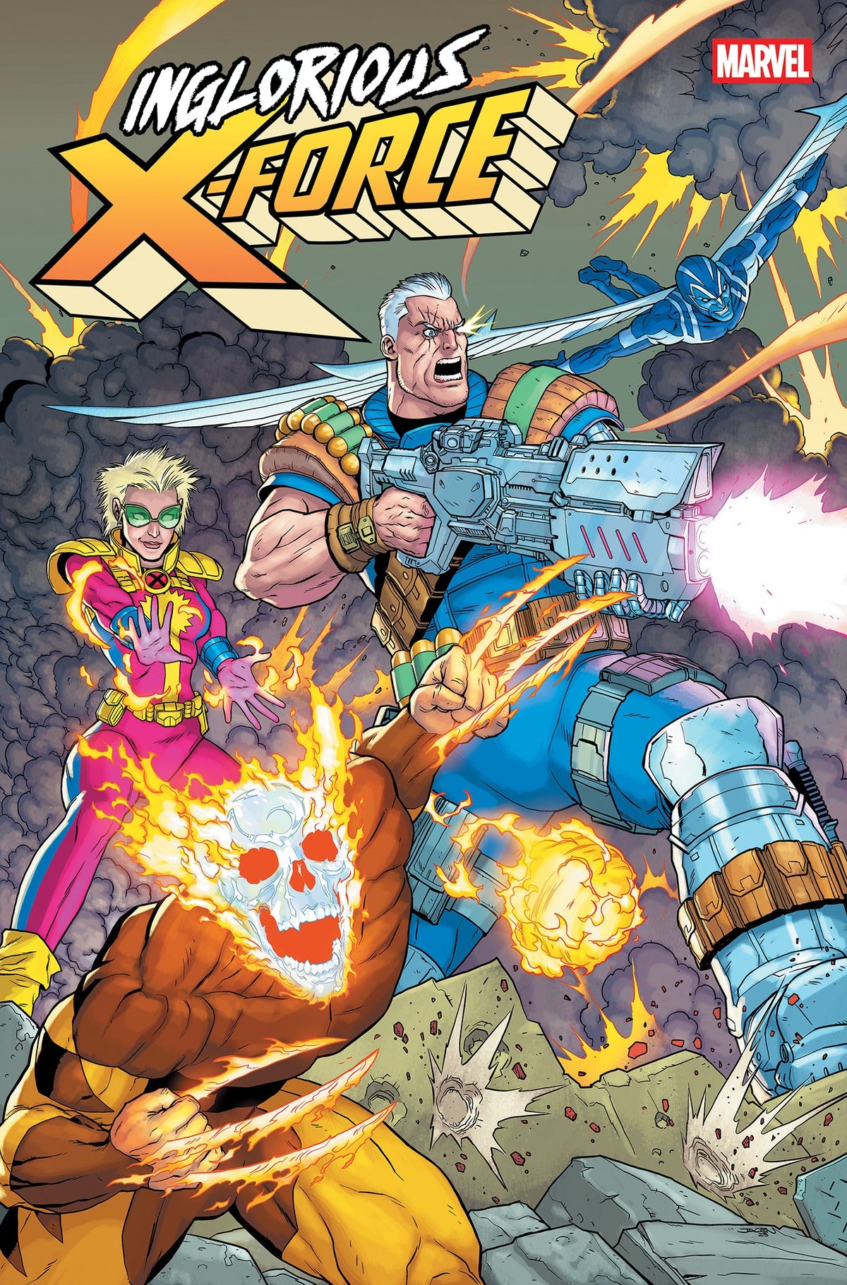 Inglorious X-Force #1 E Jacen Burrows Variant (01/21/2026) Marvel