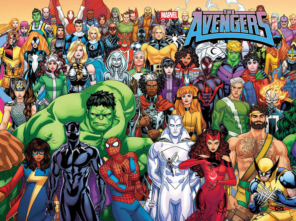 Avengers #34 A Wraparound Russell Dauterman Jed MacKay (01/14/2026) Marvel