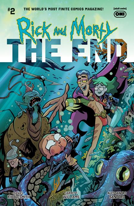 Rick And Morty The End #2 (Of 6) B Troy Little Variant (01/07/2026) Oni