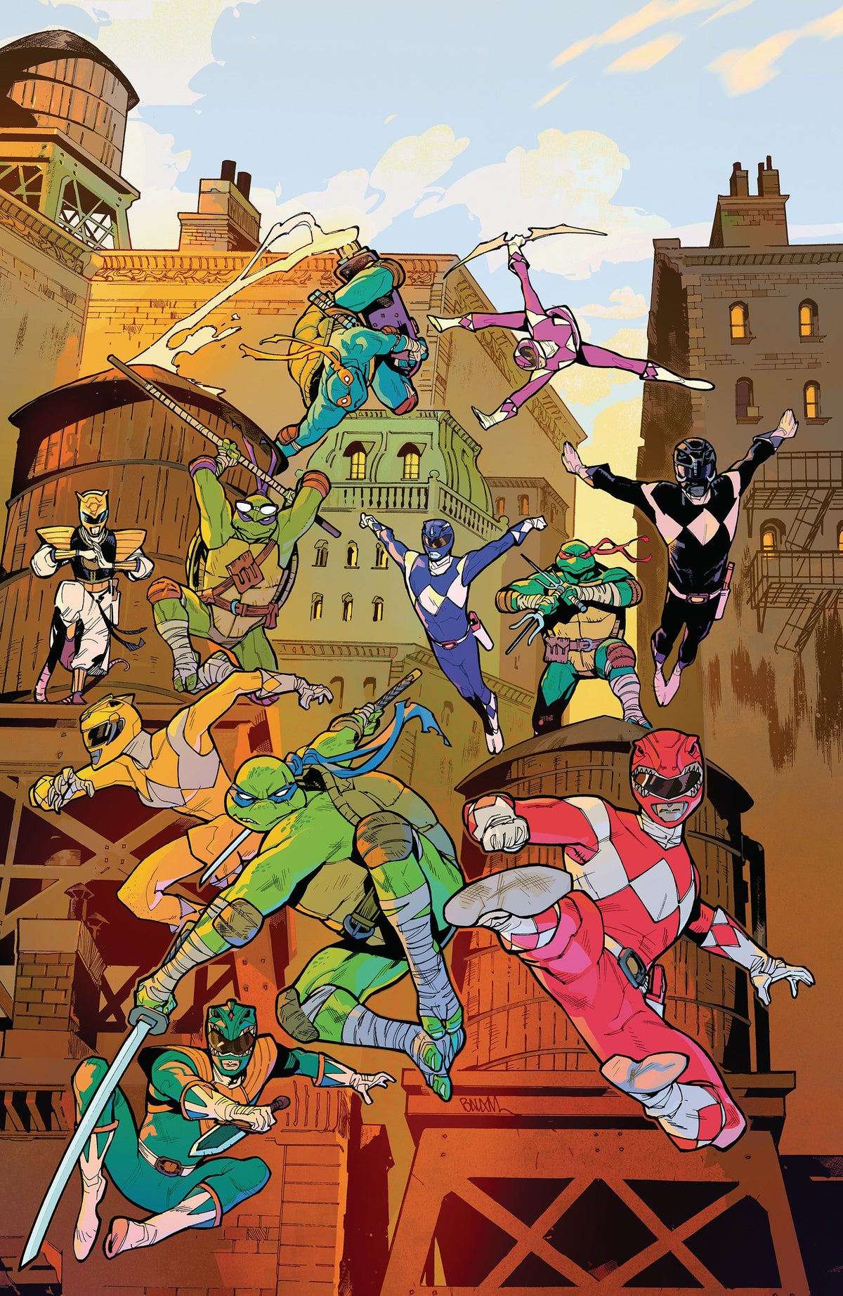 Mighty Morphin Power Rangers Teenage Mutant Ninja Turtles Iii #5 F 1:25 Virgin Balam (03/18/2026) Boom