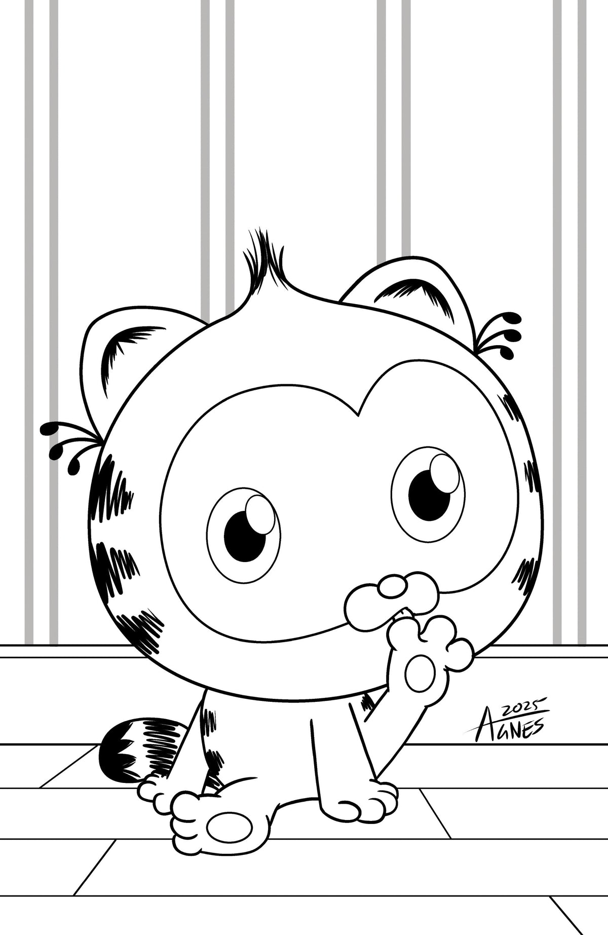 Baby Garfield #1 E 1:10 Virgin Garbowska (03/18/2026) Boom