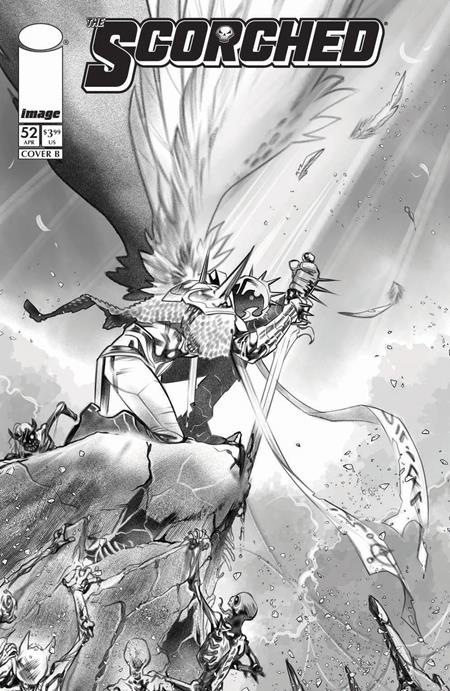 Spawn Scorched #52 B Ig Guara B&W Variant (07/01/2026) Image