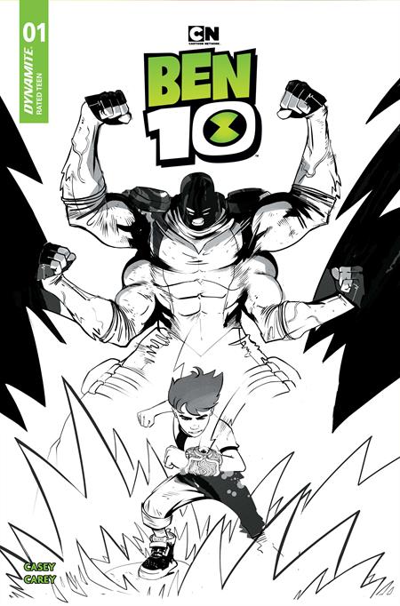 Ben 10 #1 K 1:15 Sebastian Piriz Line Art Variant (05/06/2026) Dynamite