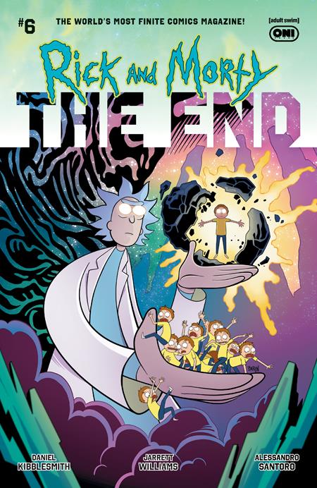 Rick And Morty The End #6 (Of 6) A Dave Bardin (05/13/2026) Oni