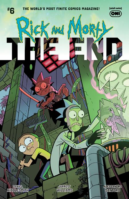 Rick And Morty The End #6 (Of 6) B Troy Little Variant (05/13/2026) Oni