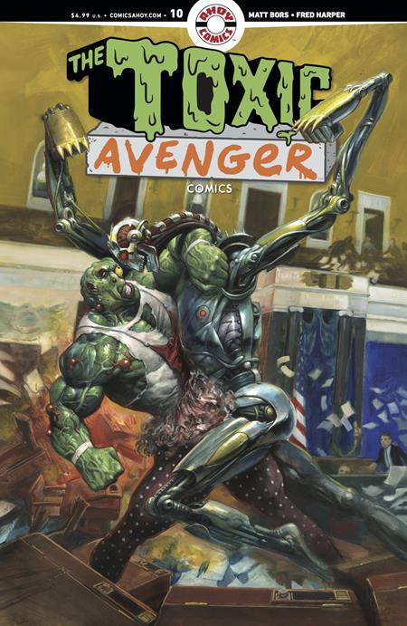 Toxic Avenger Comics #10 A Fred Harper (07/01/2026) Ahoy