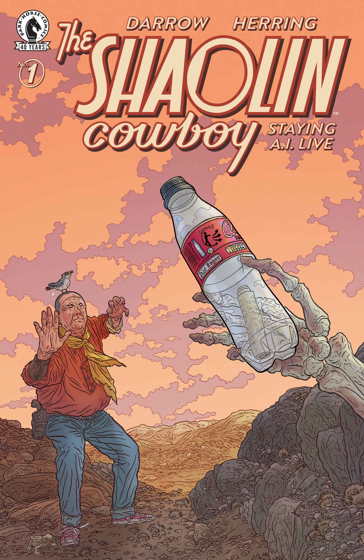 Shaolin Cowboy Staying A.I.Live #1 A Geof Darrow (07/01/2026) Dark Horse