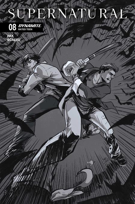 Supernatural #8 G 1:10 David Cousens Line Art Variant (06/24/2026) Dynamite