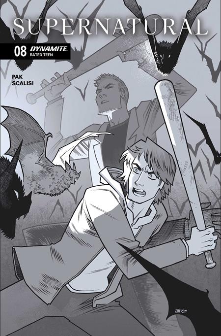 Supernatural #8 H 1:10 John Amor Line Art (06/24/2026) Dynamite