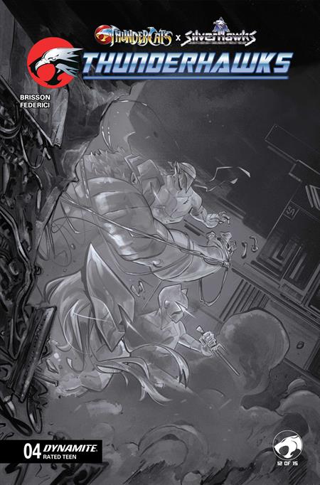 Thundercats X Silverhawks Thunderhawks #4 G 1:10 Alessandro Ranaldi Virgin Variant (07/22/2026) Dynamite