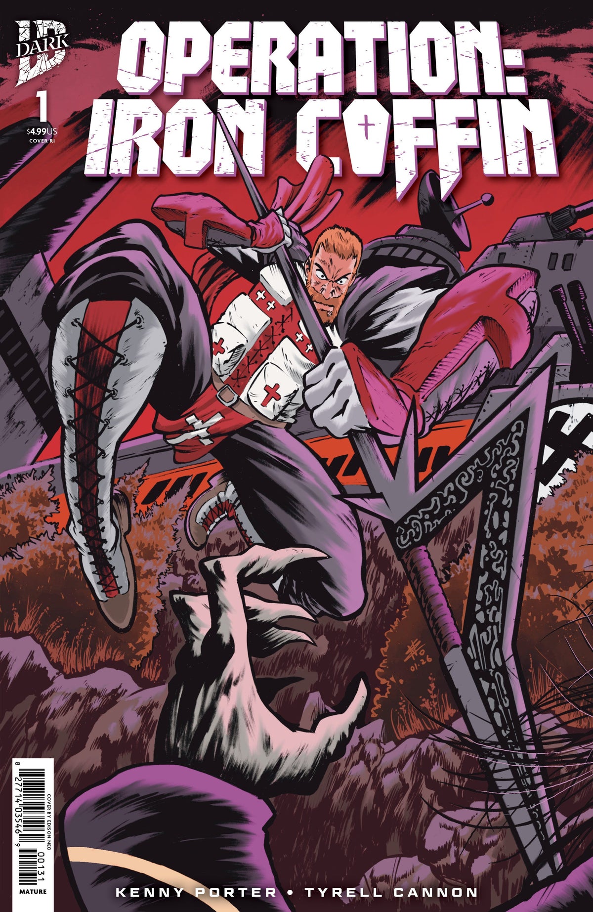 Operation Iron Coffin #1 C 1:15 Neo Connecting Variant (07/08/2026) Idw