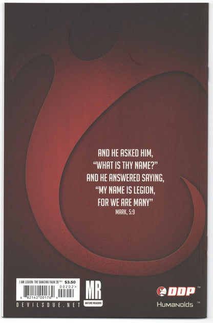 I Am Legion 2 B Devils Due 2009 NM John Cassaday