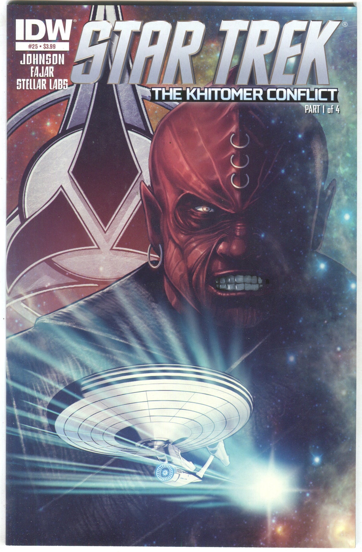 Star Trek 25 A IDW 2013 NM Erfan Fajar