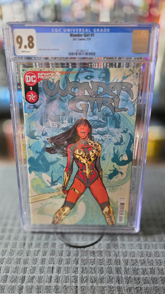 Wonder Girl #1 — CGC 9.8 actual slab