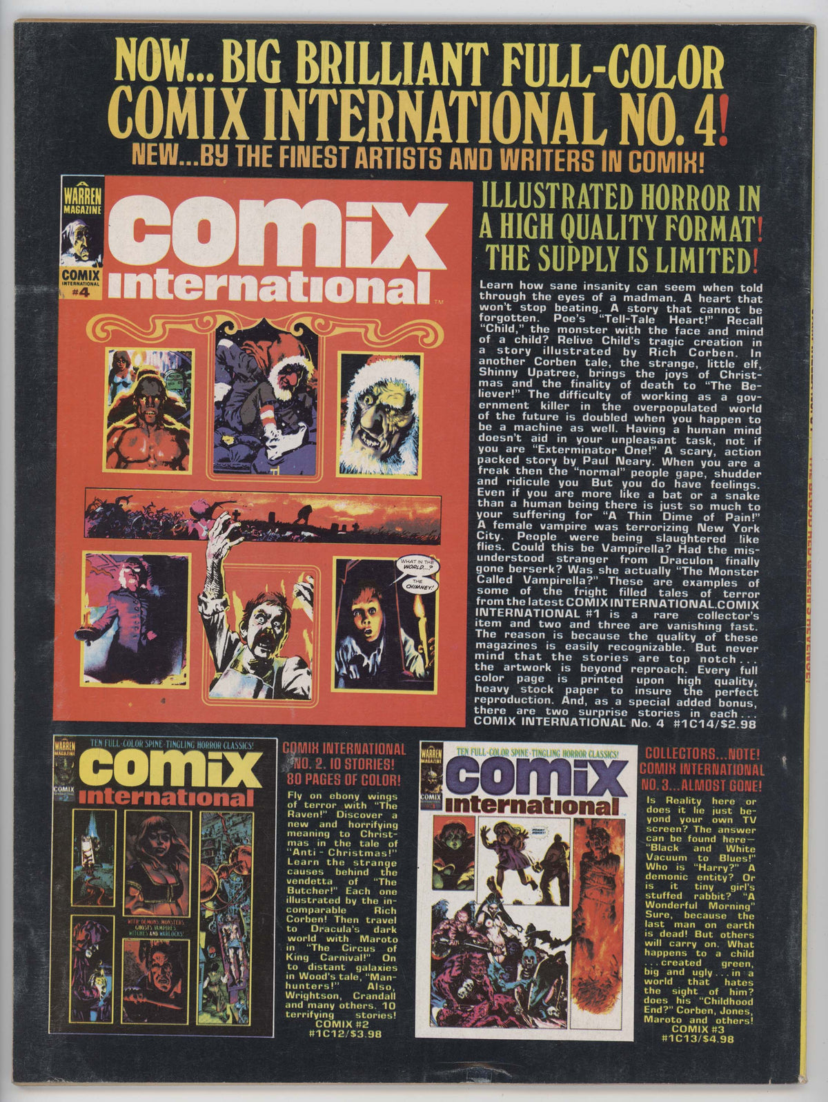 Vampirella 61 Warren 1977 FN Enrich Torres GGA Magazine