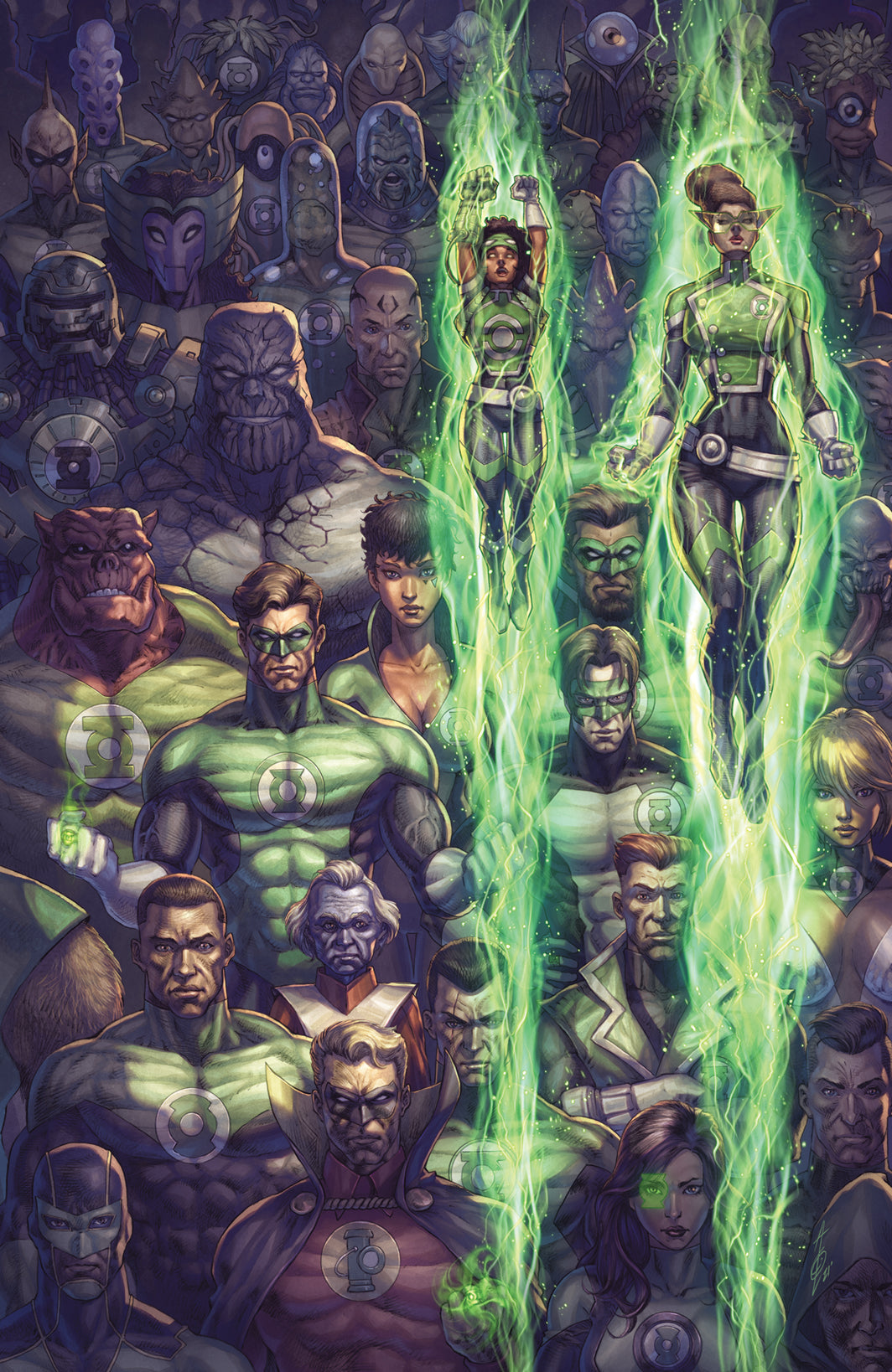 Green Lantern #9 B Alan Quah Card Stock Variant (12/07/2021) Dc
