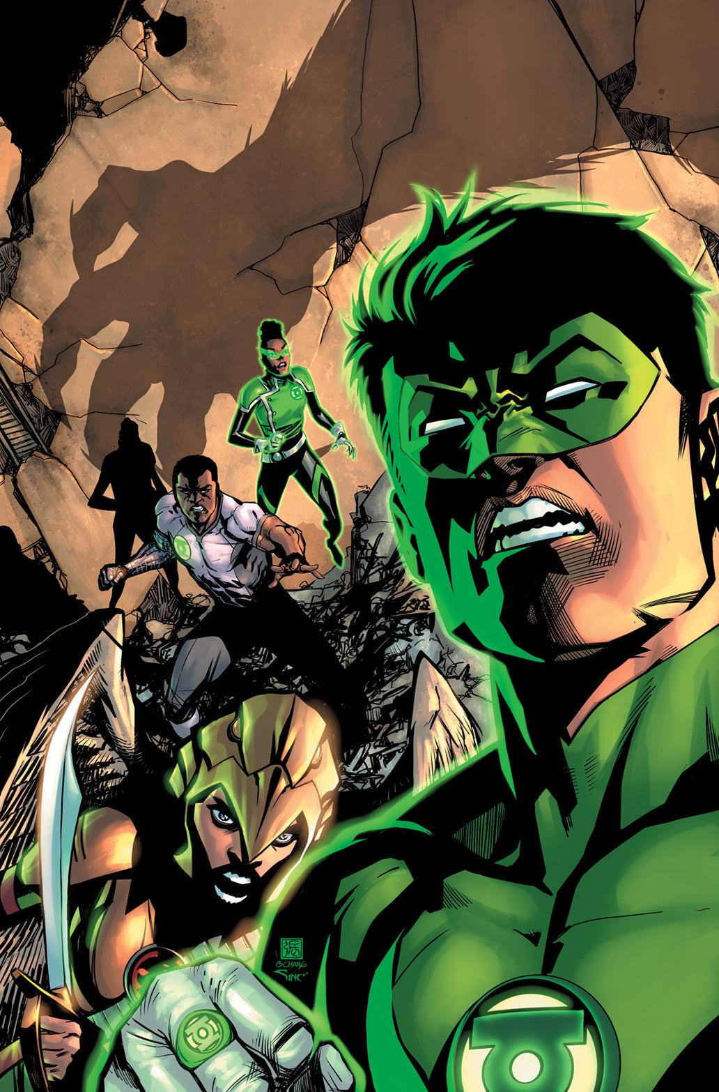Green Lantern #11 A Bernard Chang Geooffrey Thorne (02/01/2022) Dc