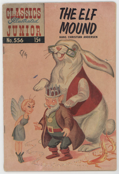 Classics Illustrated Junior 556 Gilberton 1958 VG Elf Mound HRN 568