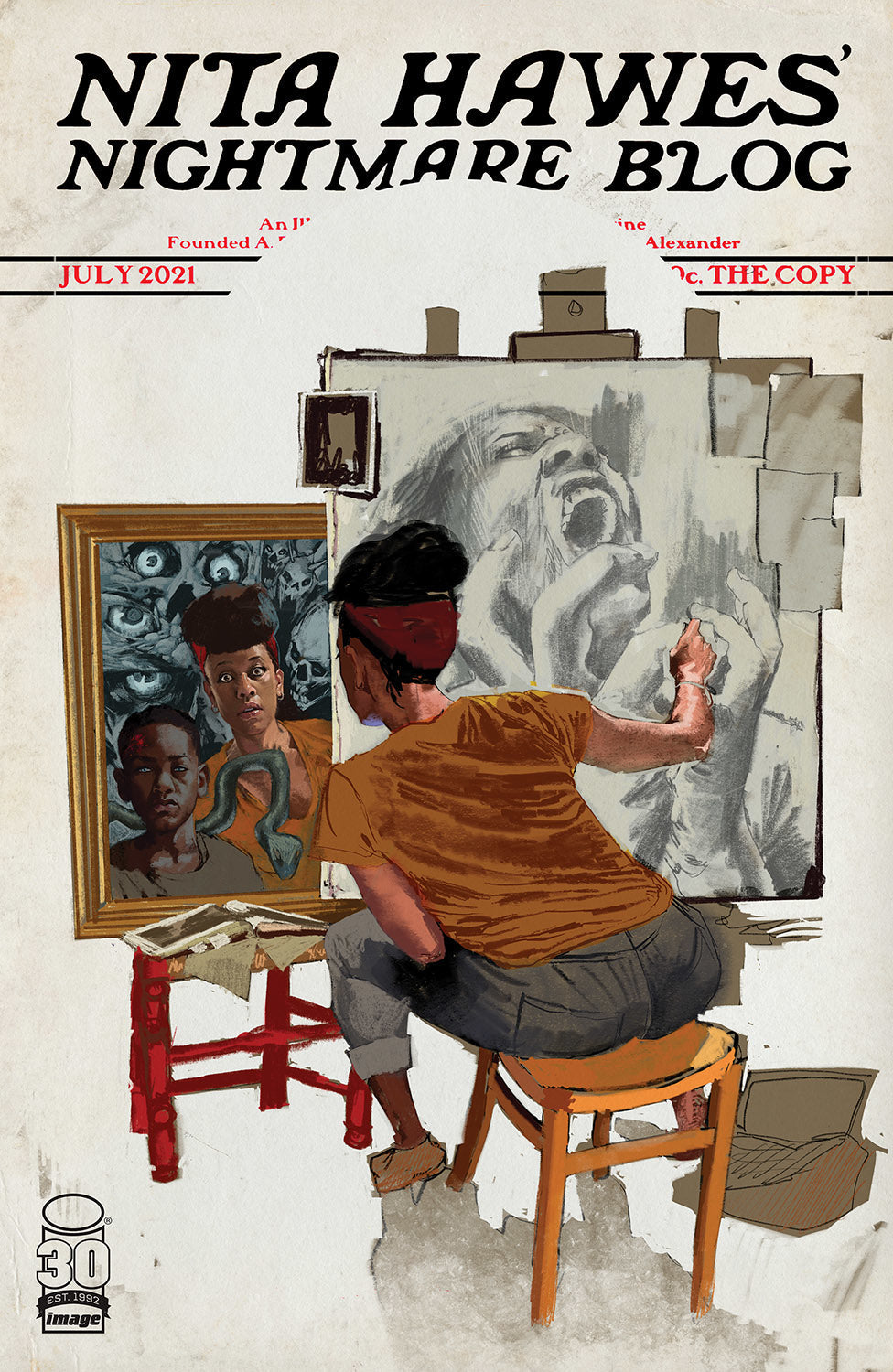 Nita Hawes Nightmare Blog #6 B Jason Shawn Alexander Variant (Mr) (04/13/2022) Image