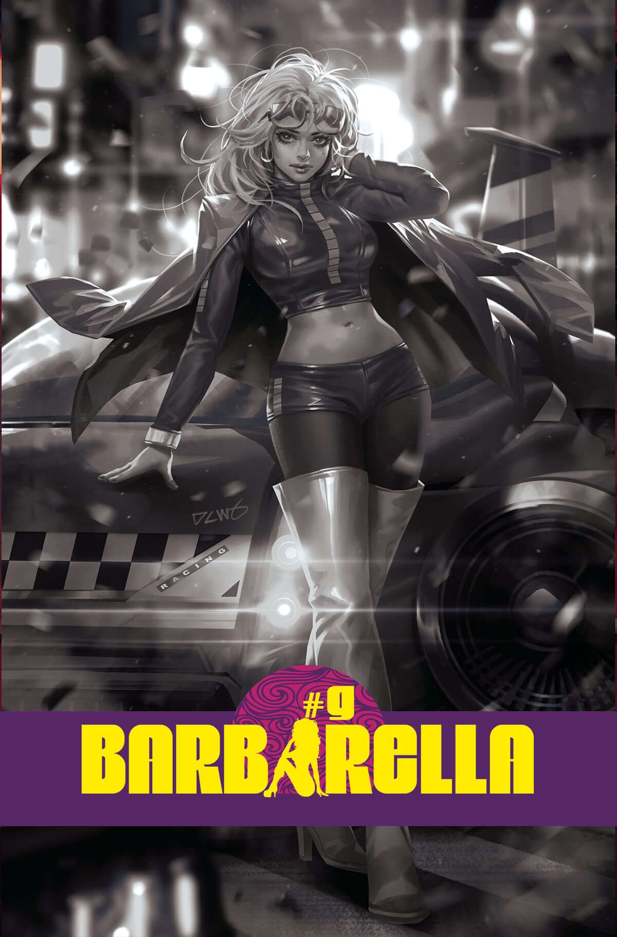 Barbarella #9 I 1:25 Derrick Chew B&W Variant (04/27/2022) Dynamite