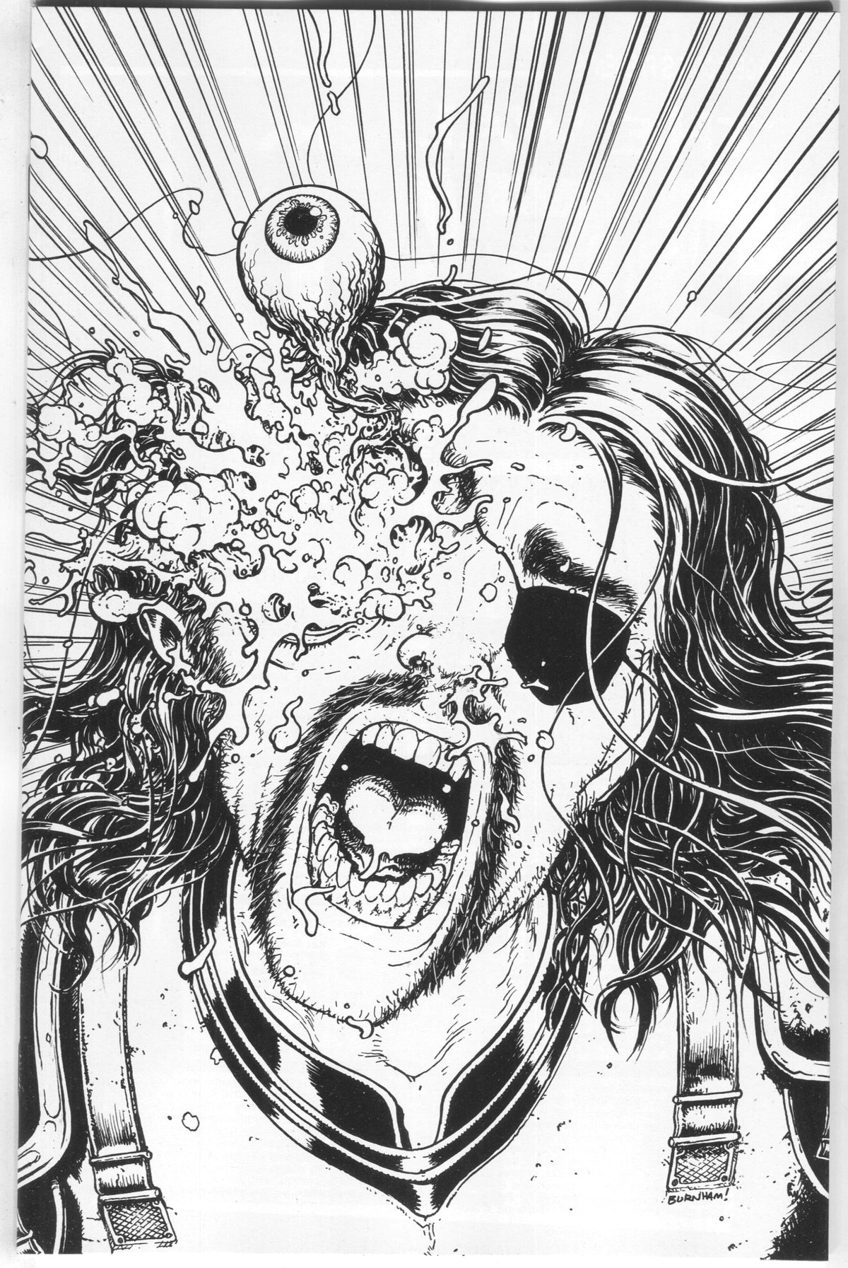 Walking Dead 48 Image 2018 15th Anniversary Chris Burnham BW Virgin Variant Blind Bag