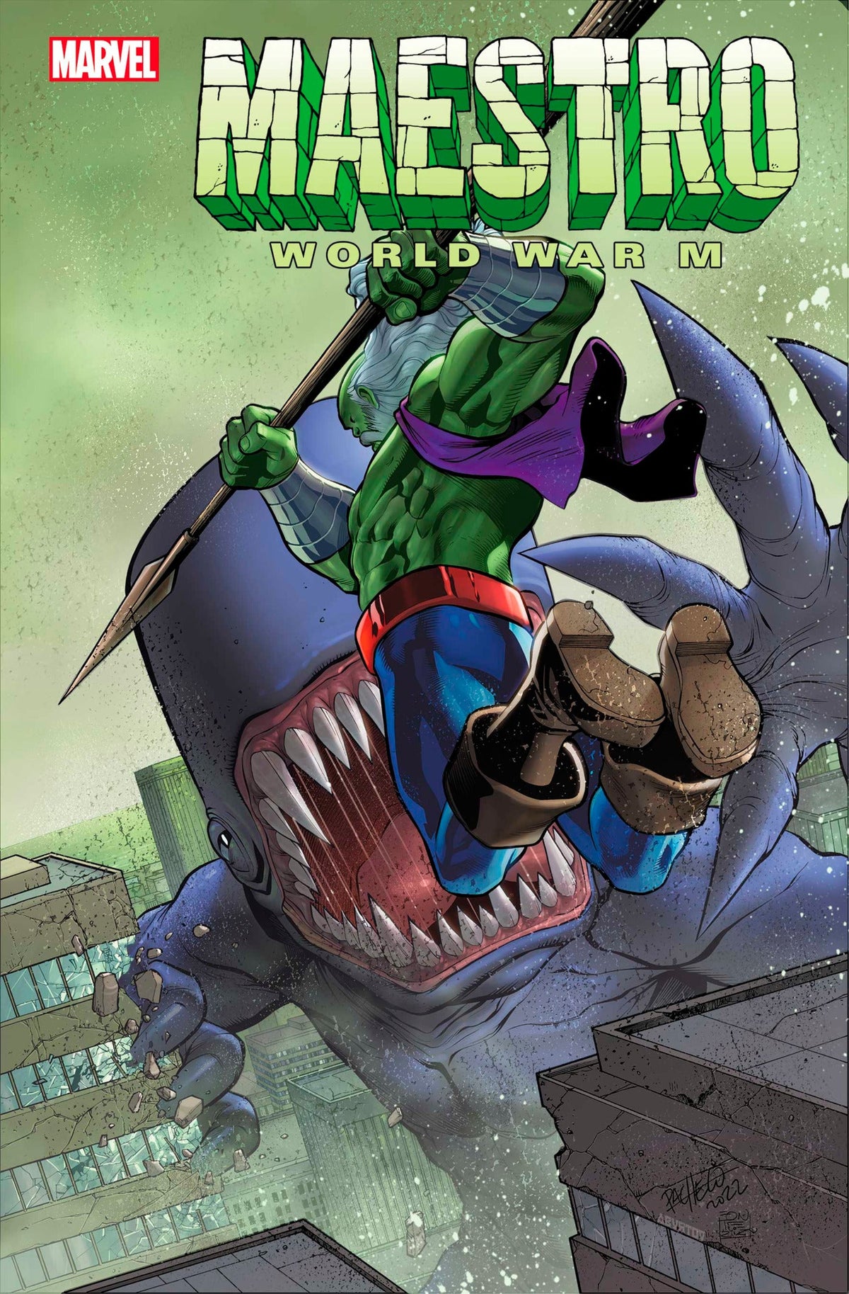 Maestro World War M #4 A Carlos Pacheco Peter David (06/22/2022) Marvel