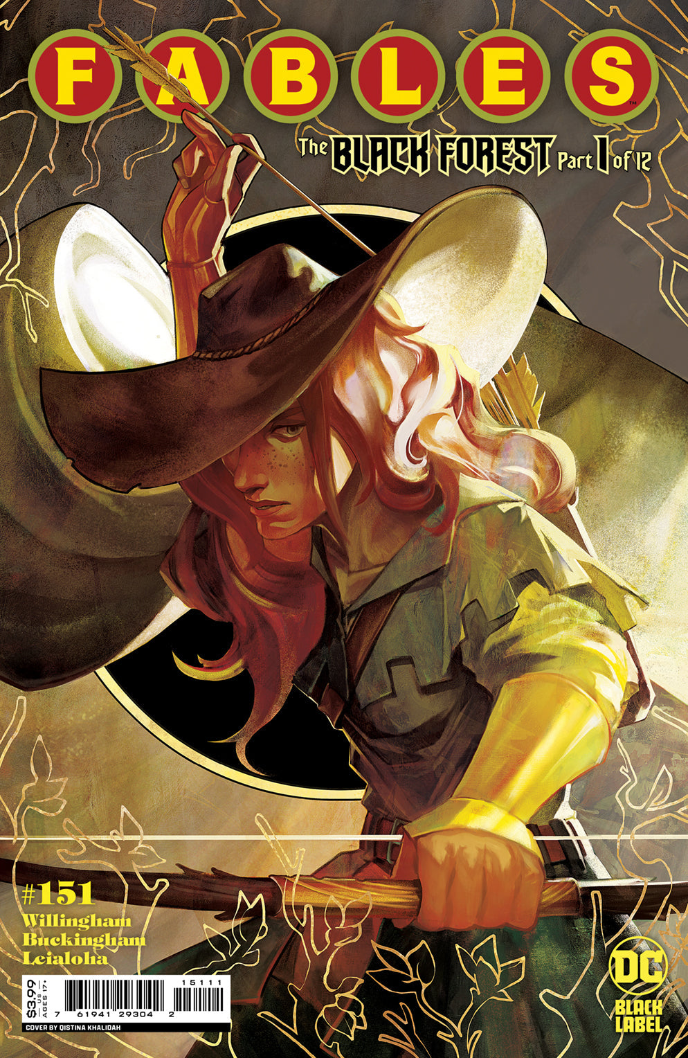 Fables #151 A Qistina Khalidah Bill Willingham (05/17/2022) Dc