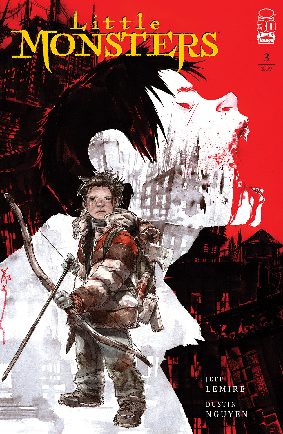 Little Monsters #3 A Dustin Nguyen Jeff Lemire (Mr) (05/04/2022) Image