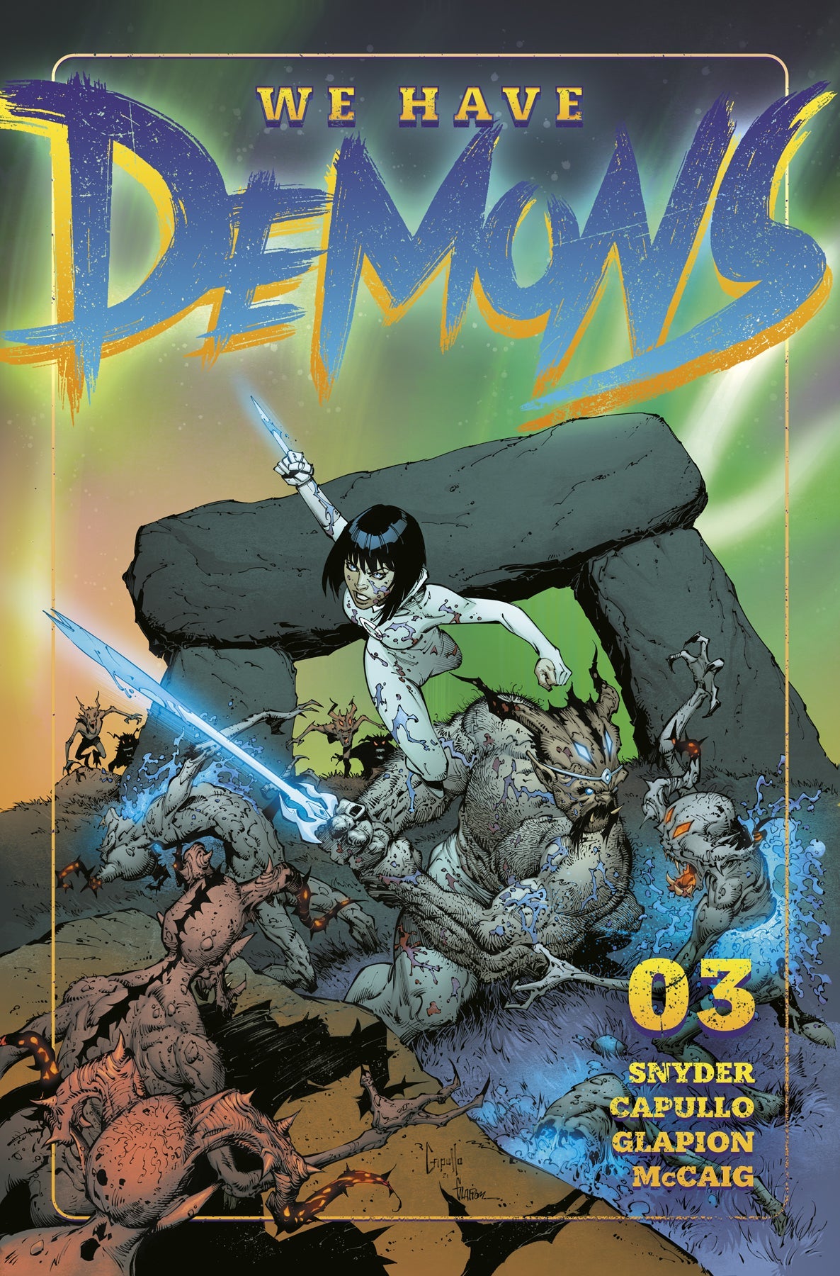 We Have Demons #3 (Of 3) A Greg Capullo Scott Snyder (Mr) (06/01/2022) Dark Horse