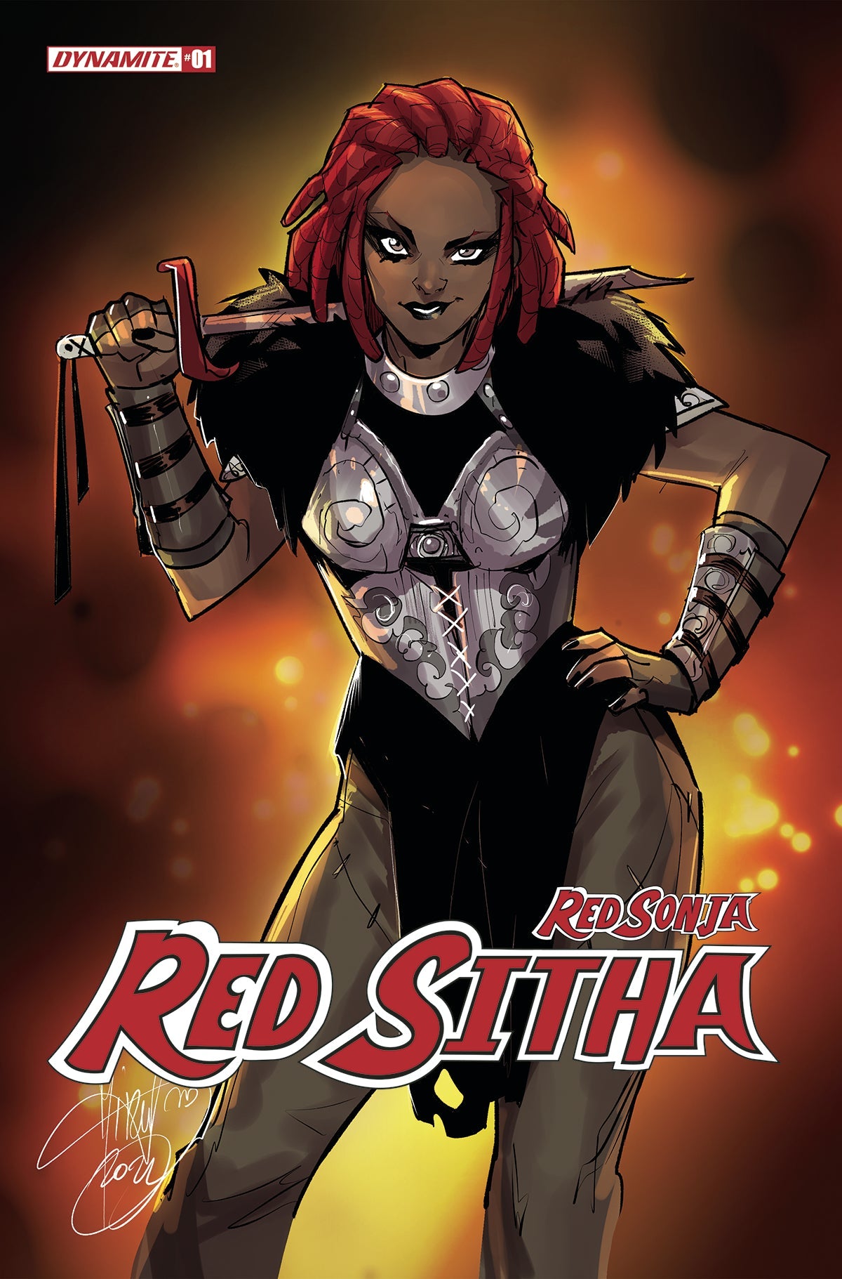 Red Sonja Red Sitha #1 B Mirka Andolfo Variant GGA (05/04/2022) Dynamite