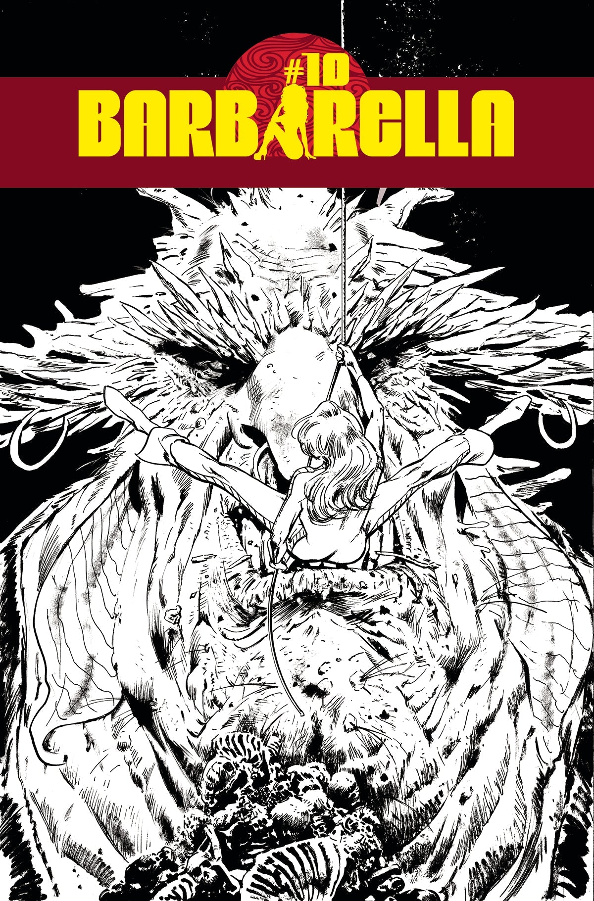 Barbarella #10 F 1:10 Butch Guice B&W Variant GGA (06/01/2022) Dynamite