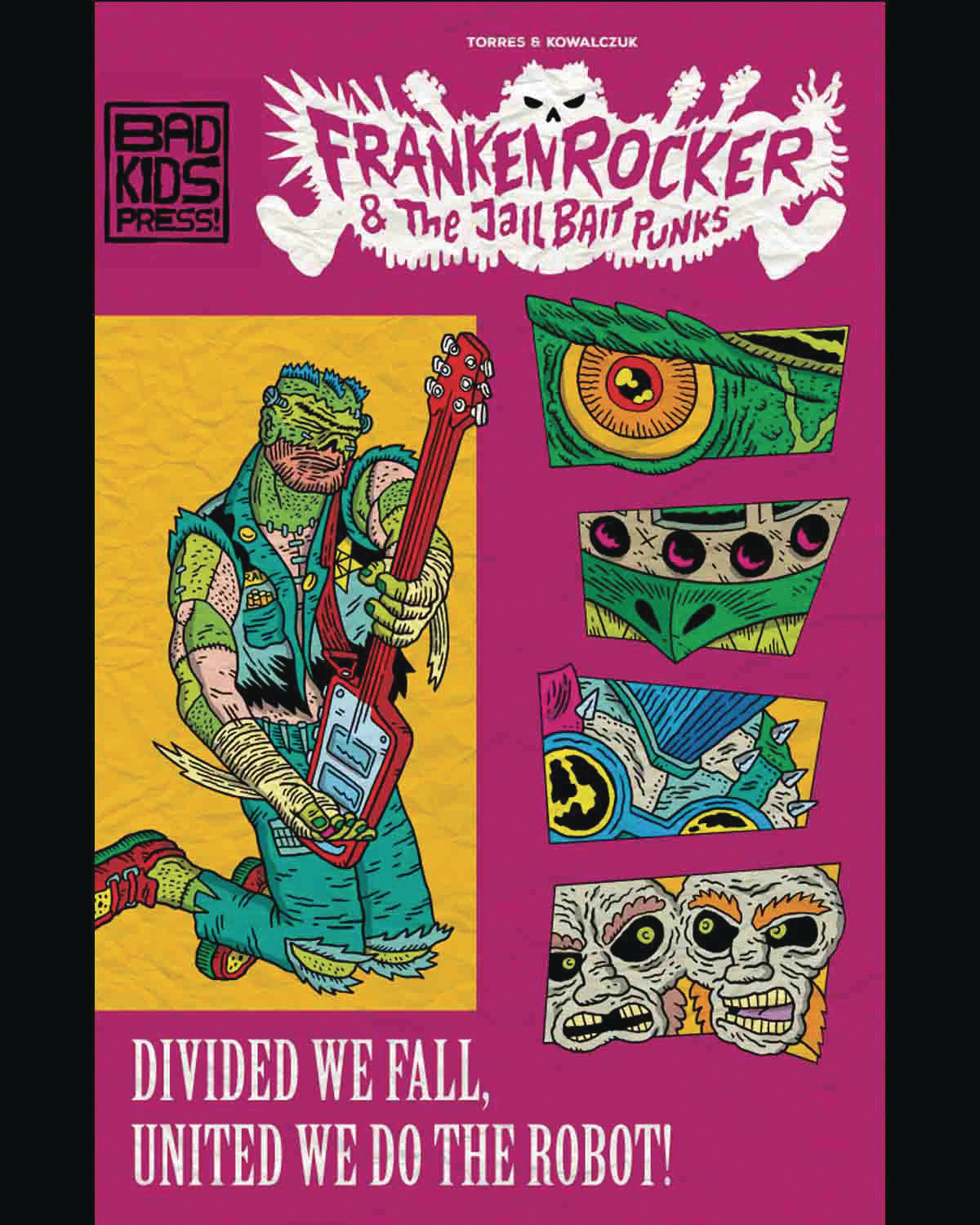 Frankenrocker And Jailbait Punks #3 (Of 4) (Mr) (05/25/2022) Bad Kids