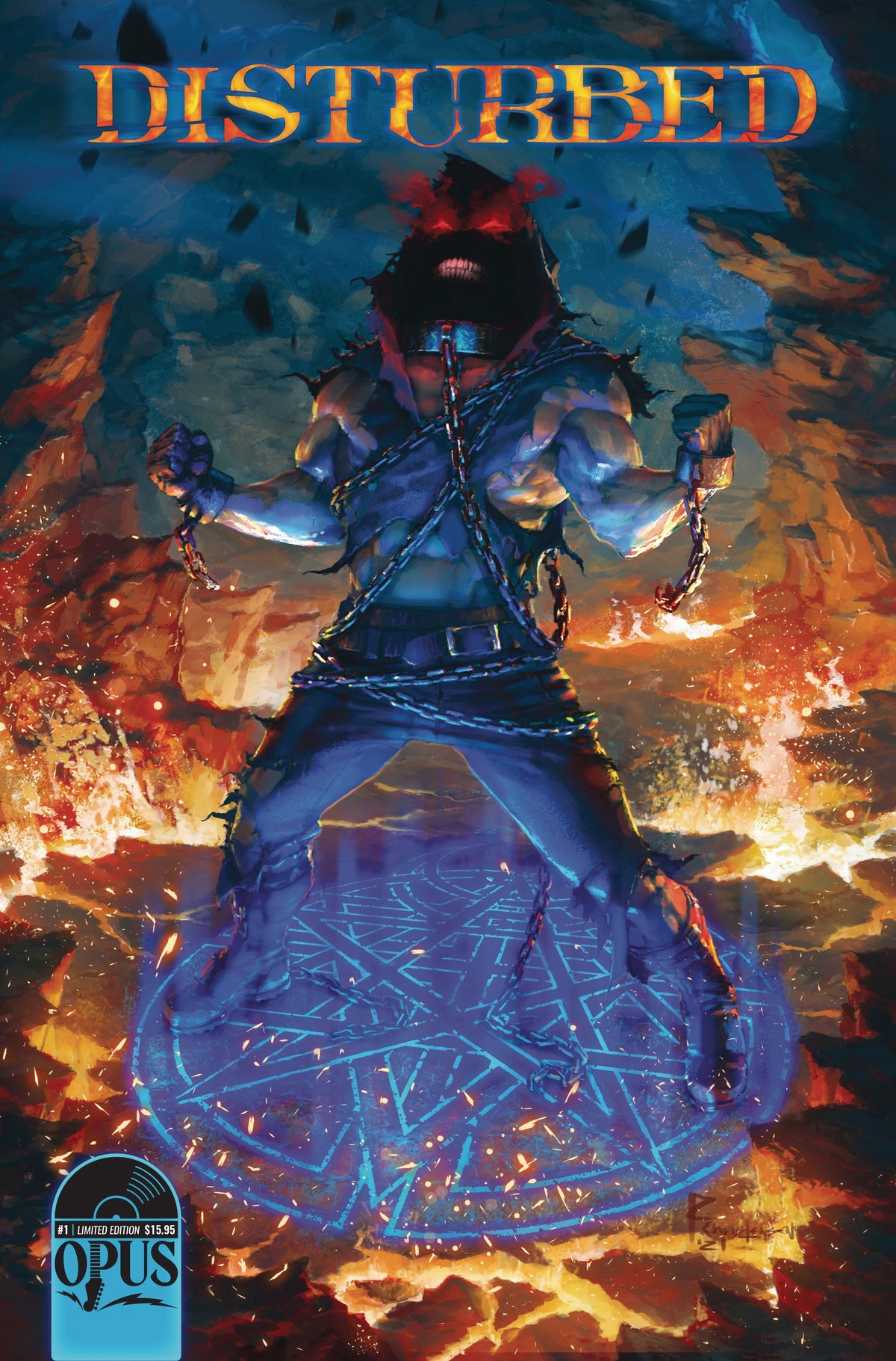 Disturbed Dark Messiah #1 (Of 5) A Christensen (05/18/2022) Opus