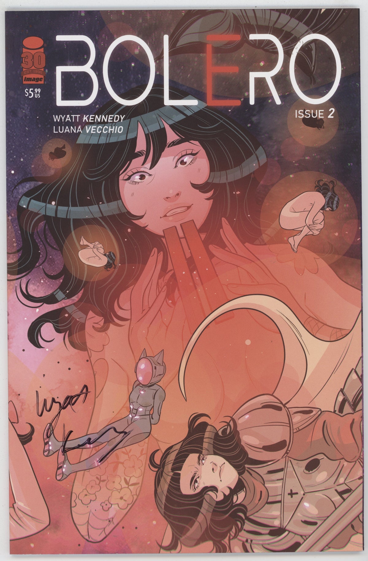 Bolero 2 A Image 2022 NM Luana Vecchio Signed Wyatt Kennedy GGA