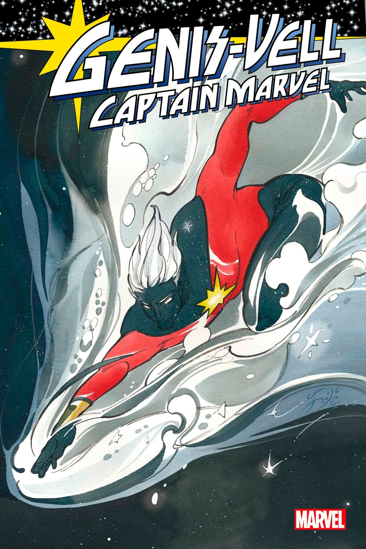 Genis-Vell Captain Marvel #1 C (Of 5) Peach Momoko Variant (07/27/2022) Marvel
