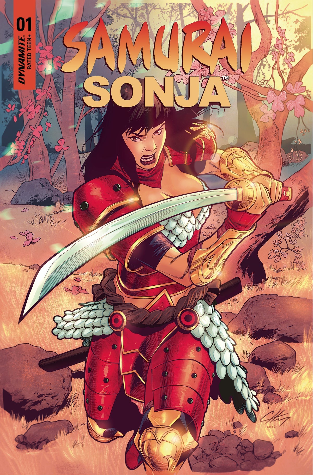 Samurai Sonja #1 C Clayton Henry Variant (06/22/2022) Dynamite