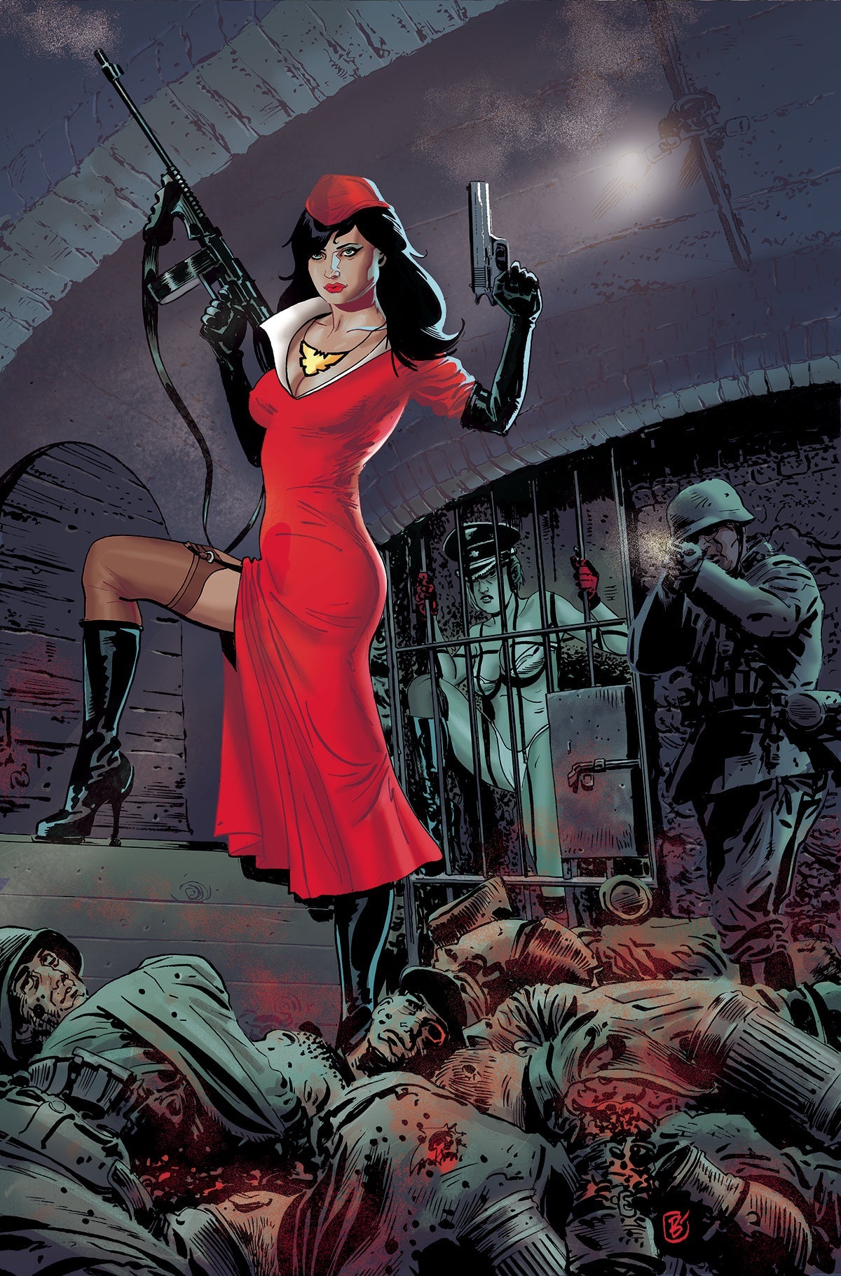 Vampiverse Presents Vamp #1 F 1:20 Broxton Virgin Variant (06/29/2022) Dynamite