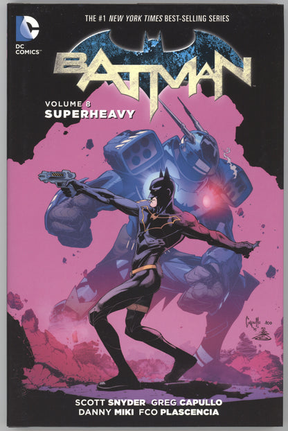 Batman New 52 Superheavy 8 HC DC 2016 NM 35 36 37 38 39 40