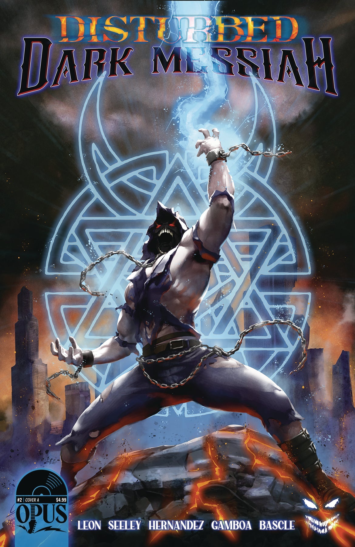 Disturbed Dark Messiah #2 (Of 5) A Santi Casas (06/22/2022) Opus
