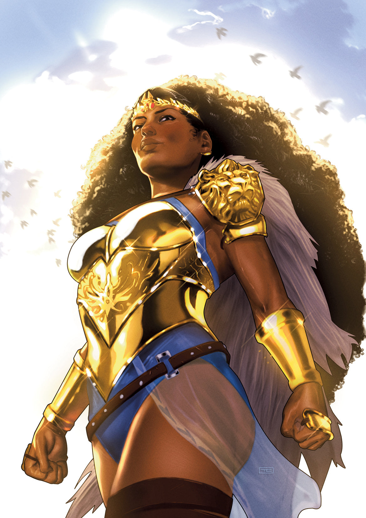 Nubia Queen Of The Amazons #2 (Of 4) B Taurin Clarke Card Stock Variant (07/05/2022) Dc