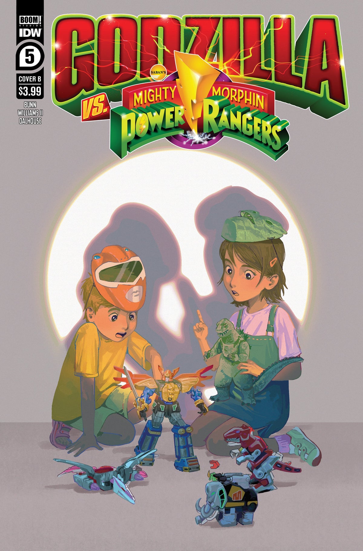 Godzilla Vs Mmpr #5 (Of 5) B Wajid (C: 1-0-0) (09/14/2022) Idw